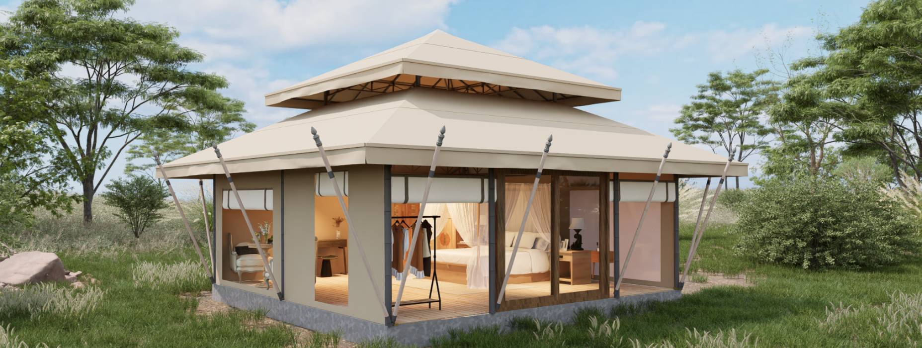 东兴区户外野奢帐篷